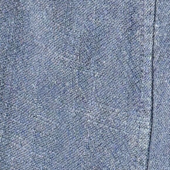 Free People Navy Blue Linen Blend Ankle Pants - Women’s US 6 - Picture 7 of 10